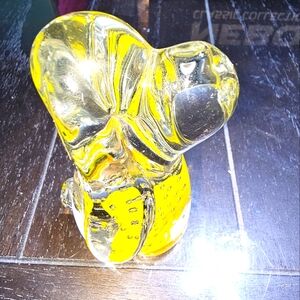 Bassett Hound Murano Glass.
